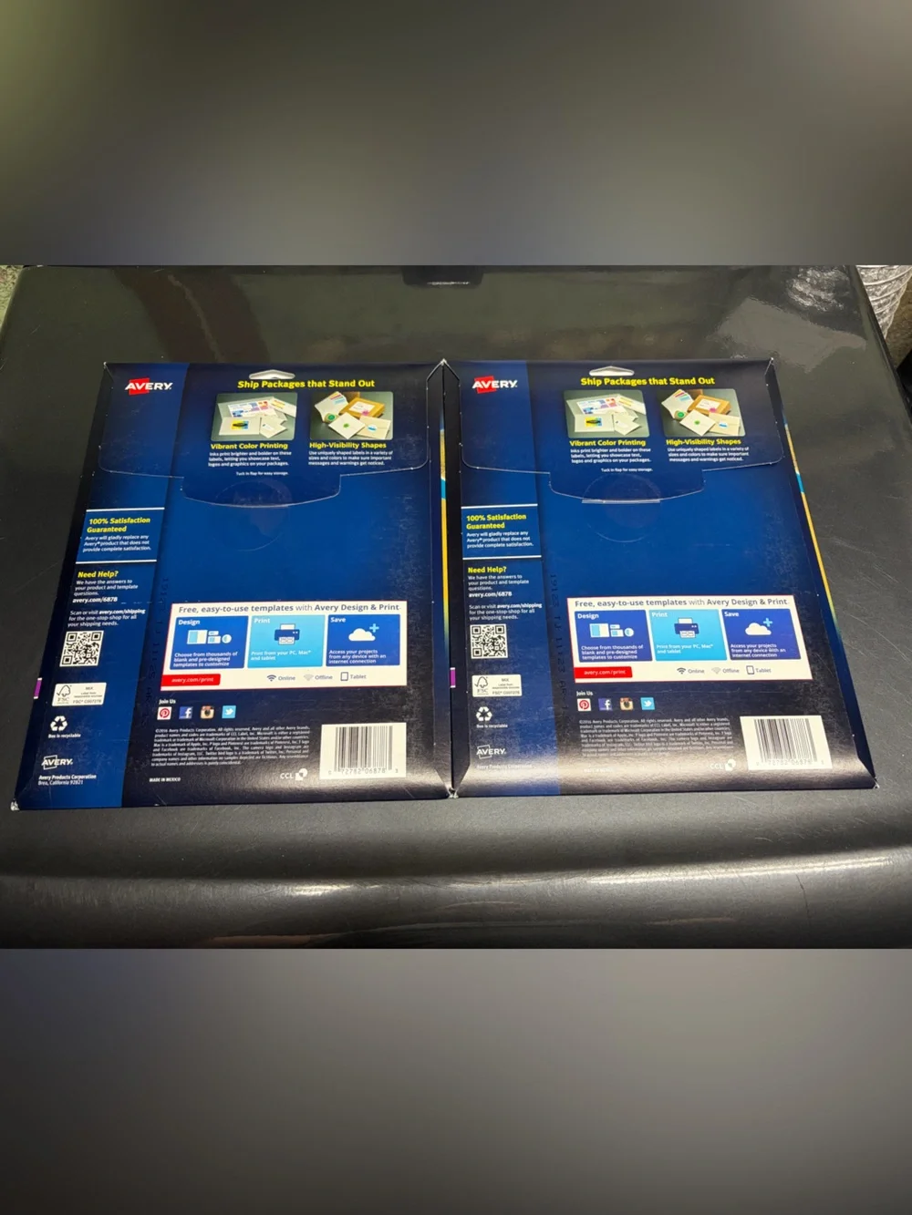 Avery Print-to-Edge Shipping Labels Pack (Avery 6878)